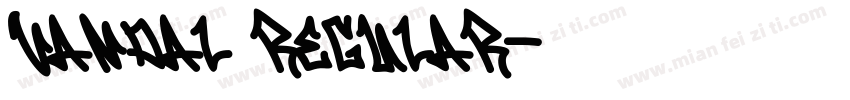 VANDAL Regular字体转换